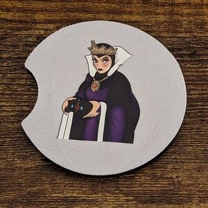 2 For $5 Item: The Evil Queen Car Coaster New!